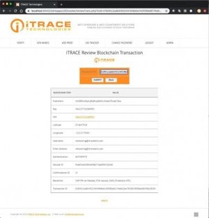 iTRACE and Leuze announce integration of iTRACE 2DMI with Leuze DCR 200i Camera Based Code Reader for Blockchain registration and authentication
