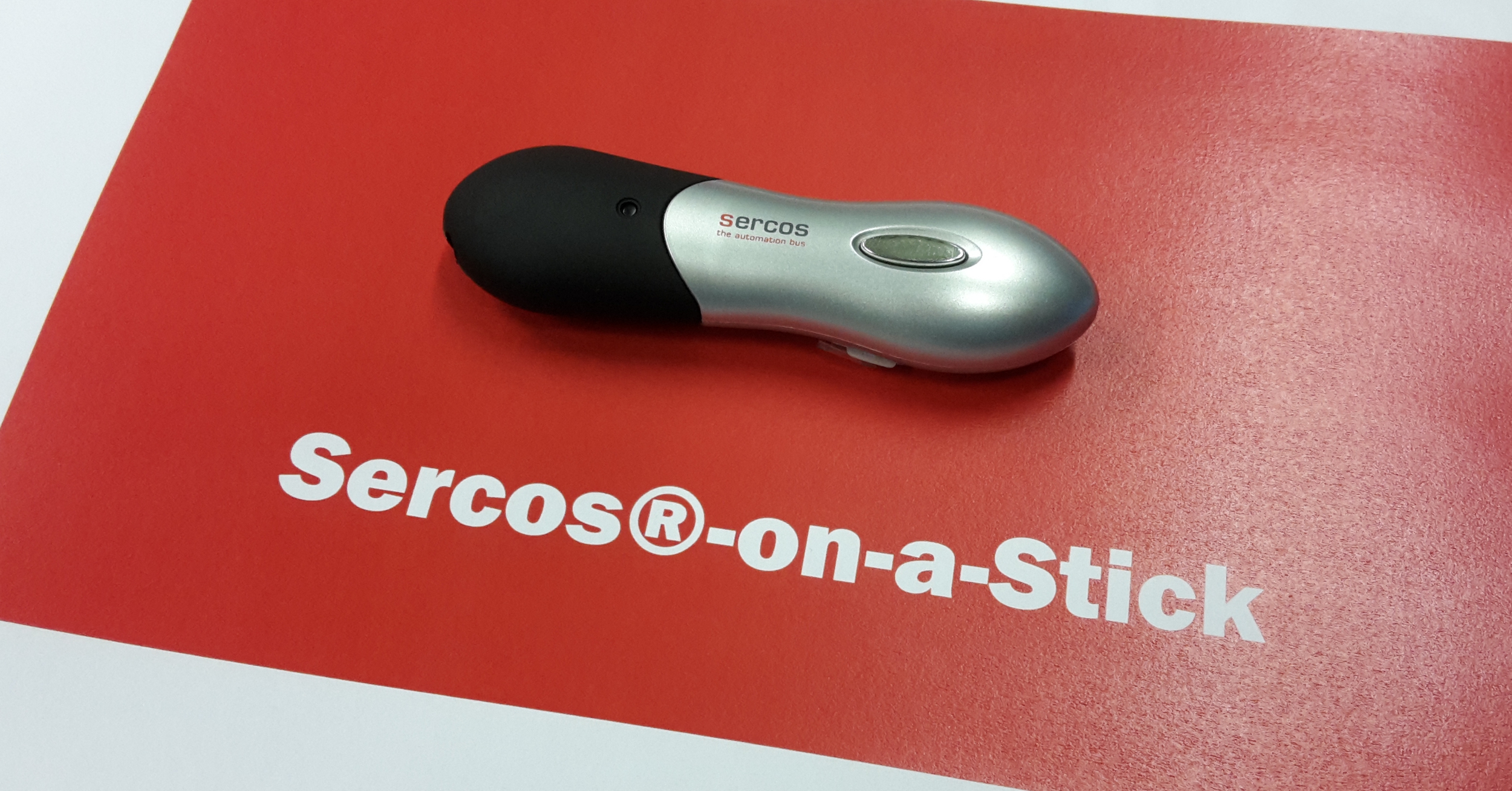 Sercos introduces Sercos-on-a-Stick live demo system