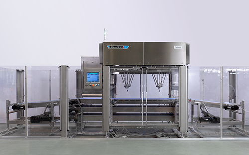 Rotzinger Group Unveils a Robot with an Integrated Buffer and Hygienic Conveyor at PACK EXPO Las Vegas