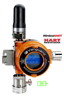 United Electric Controls announces HART-Registered Vanguard WirelessHART Gas Detector